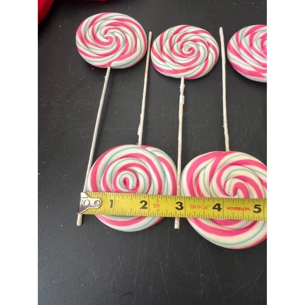 Colorful Candyland Candy Picks Christmas Tree Playful Photo Booth School Retro